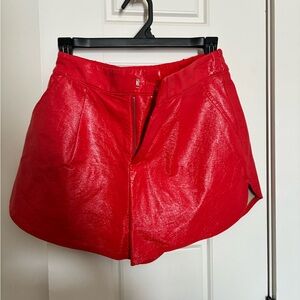 GREY LAB Vibrant Red Women's Skorts